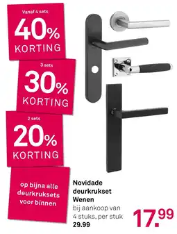 Karwei Novidade deurkrukset Wenen aanbieding