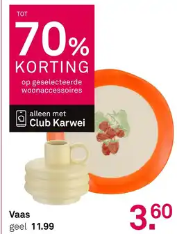Karwei Vaas aanbieding