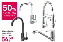 Karwei Atlantic keuken- kraan Olivier aanbieding