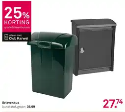 Karwei Brievenbus aanbieding