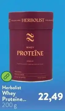 Holland & Barrett Whey Proteïne Vanille aanbieding