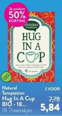 Holland & Barrett Hug In A Cup BIO - 18 theezakjes aanbieding