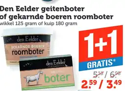 Coop Den Eelder geitenboter of gekarnde boeren roomboter aanbieding