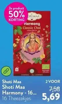 Holland & Barrett Shoti Maa Harmony - 16 theezakjes aanbieding