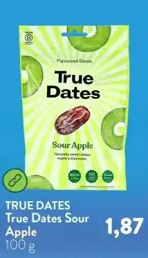 Holland & Barrett True Dates Sour Apple aanbieding