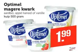 Coop Optimel magere kwark aanbieding