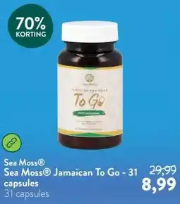 Holland & Barrett Sea Moss® Jamaican To Go - 31 capsules aanbieding