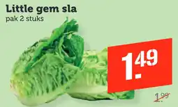 Coop Little gem sla aanbieding