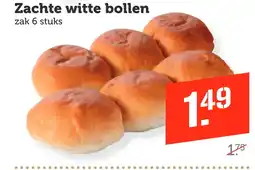 Coop Zachte witte bollen aanbieding