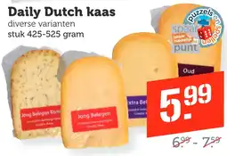 Coop Daily Dutch kaas aanbieding