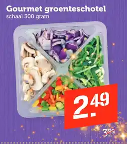Coop Gourmet groenteschotel 200 aanbieding