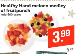 Coop Healthy Hand meloen medley of fruitpunch aanbieding