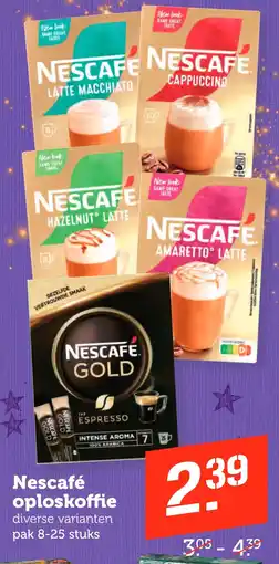 Coop Nescafé oploskoffie aanbieding
