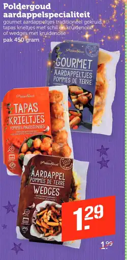 Coop Poldergoud aardappelspecialiteit aanbieding