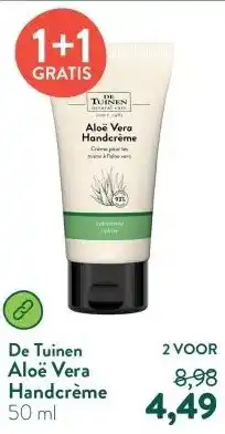 Holland & Barrett Aloë Vera Handcrème aanbieding