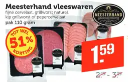 Coop Meesterhand vleeswaren aanbieding