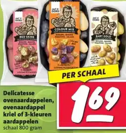 Nettorama Delicatesse ovenaardappelen, ovenaardappel kriel of 3-kleuren aardappelen aanbieding