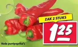 Nettorama Rode puntpaprika's aanbieding