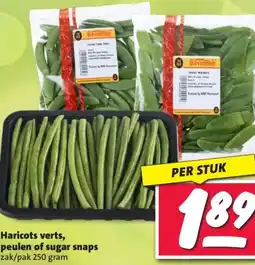 Nettorama Haricots verts, peulen of sugar snaps aanbieding