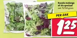 Nettorama Rucola melange of sla speciaal aanbieding