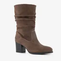 Scapino Blue Box dames laarzen met hak bruin aanbieding
