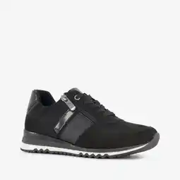 Scapino Nova dames sneakers met lak zwart aanbieding