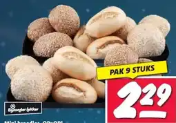 Nettorama Mini broodjes aanbieding