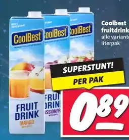 Nettorama Coolbest fruitdrink aanbieding