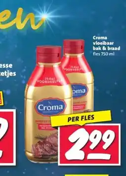 Nettorama Croma vloeibaar bak & braad aanbieding