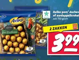 Nettorama Aviko pom' duchesse of aardappelkroketjes aanbieding