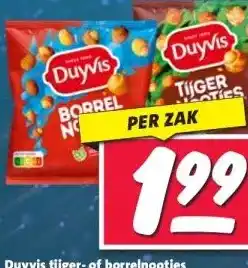 Nettorama Duyvis tijger- of borrelnootjes aanbieding