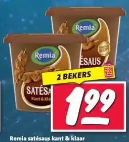Nettorama Remia satésaus kant & klaar aanbieding