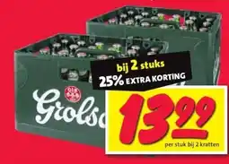 Nettorama Grolsch aanbieding