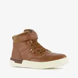 Scapino Blue Box gevoerde jongens veterboots cognac aanbieding