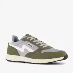 Scapino Blue Box heren sneakers groen grijs aanbieding