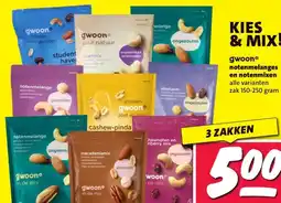 Nettorama KIES & MIX! gwoon notenmelanges en notenmixen aanbieding