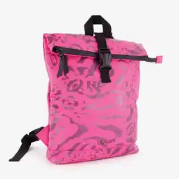 Scapino Osaga rolltop rugzak waterdicht roze 8,5 liter aanbieding