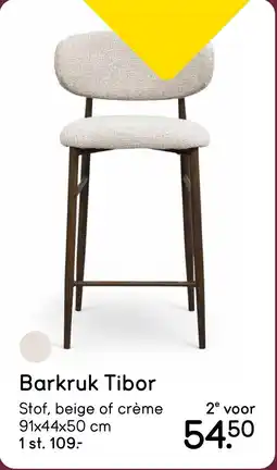 Leen Bakker Barkruk Tibor aanbieding