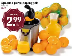 Coop Spaanse perssinaasappels aanbieding