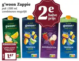 Coop g'woon Zappie aanbieding