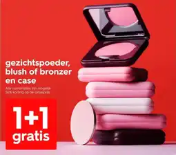 HEMA Gezichtspoeder, blush of bronzer en case aanbieding