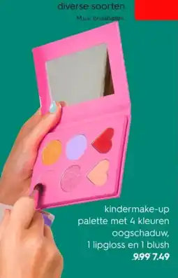 HEMA Kindermake-up palette aanbieding