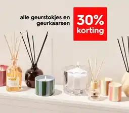 HEMA Alle geurstokjes en geurkaarsen aanbieding