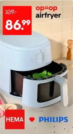 HEMA Philips airfryer aanbieding