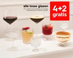 HEMA Alle losse glazen aanbieding