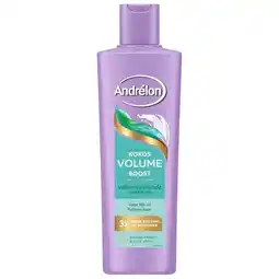 Trekpleister Andrélon Kokos Volume Boost Volumegevende Shampoo aanbieding