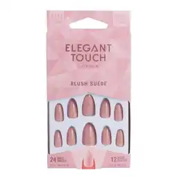 Trekpleister Elegant Touch Blush Suede Kunstnagels aanbieding