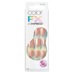 Trekpleister Color FX by imPRESS The No Glue Mani The Weekend Kunstnagels aanbieding