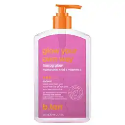 Trekpleister B.Tan Glow Your Own Way The OG Glow Darkest Clear Self Tan Gel aanbieding