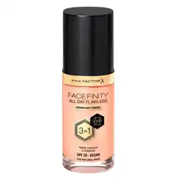 Trekpleister Max Factor Facefinity All Day Flawless C50 Natural Rose Foundation aanbieding